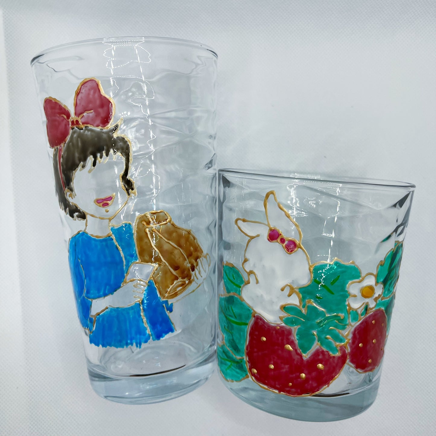 Hand painted glasses