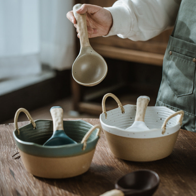 Handmade ceramics EXTRA LARGE spoon