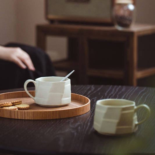 Handmade ceramics coffee mug